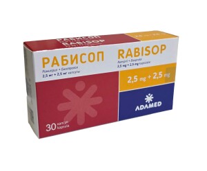 Rabisop tabletkalari 2,5 mg/2,5 mg №30