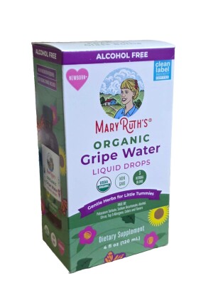 Укропная вода mary ruth's organic gripe water ночные для новорожденных 120мл (4 жидк унции)