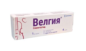 Велгия 1,0 мг/мл 1,34мг/1,5мл шприц-ручке №1