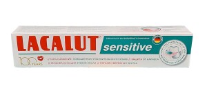 Зубная паста lacalut sensitive 75мл