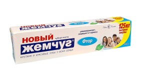 Нк зубная паста новый жемчуг фтор 125мл