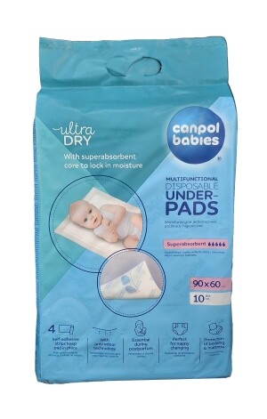 Canpol babies Ultra quruq 90 x 60 №10 tagliklar (78/002)
