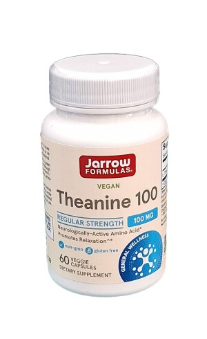 Теанин jarrow formulas капсулы 100мг №60