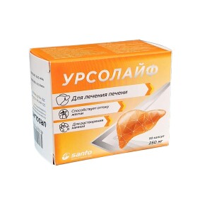 Урсолайф капсулалари 250мг №50
