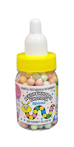 Askorbin kislotasi draje №200 n2