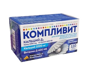 Complivit kaltsiy d3 tabletkalari №120
