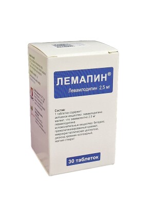 Lemapin tabletkalari 2,5 mg №30