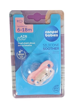 Пустышка силик canpol babies air flow exotic 6-18м 1шт (34/921)