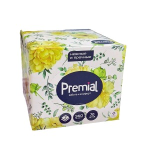 Qog'oz peçeteler premium ikki qavatli №70