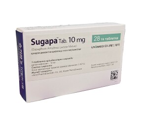 Sugapa tabletkalari 10mg №28