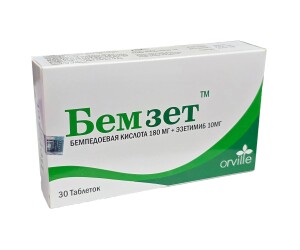 Bemzet tabletkalari 180mg №30
