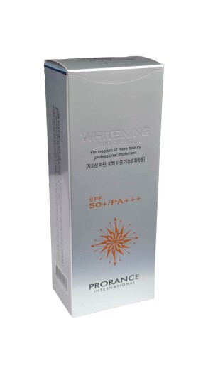 Крем prorance whitening sun cream солнцезащитный spf50+pa+++ 70мл