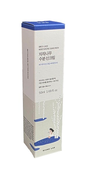 Крем round lab birch juice moisturizing sunscreen увлаж с берёз соком spf50+ pa++++ 50мл