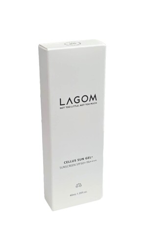 Крем-гель lagom cellus sun gel+ sunscreen увлажняющий солнцезащитный spf50+pa++++ 40мл