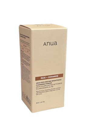 Пудра anua rice enzyme brightening cleansing powder энзимная для сияния кожи с рисом 40г