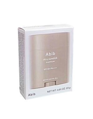 Стик abib airy sunstick smoothing bar водостойкий солнцезащитный spf50+ pa++++ 23г