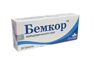 Бемкор таблетки 180мг №30