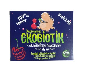 Ekobiotik, lolipoplar №10 (gilos)
