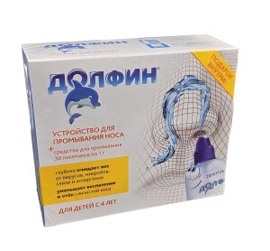 Долфин, 1 г, пакетики №30+ флак. 120 мл