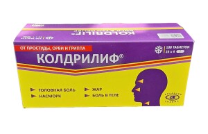 Koldrilif tabletkalari №100