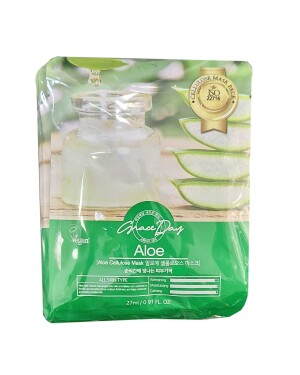 Aloe 27ml uchun grace day yuz niqobi
