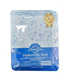 Grace day hyaluronic acid yuz niqobi k-toy 27ml gial bilan