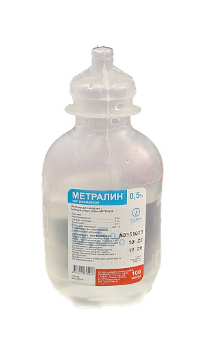 Metralin infuzion eritmasi 0,5% 100ml