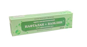 Naftalan + vazelin kosmetik krem 25g