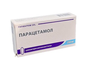 Парацетамол mr супп рект 250мг №10
