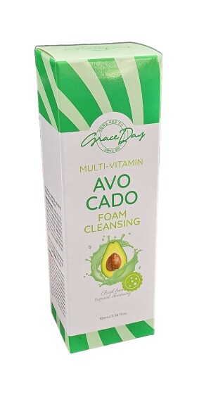 Avakado va multivitaminlar bilan avokadoni yuvish uchun grace day ko'pik 100ml