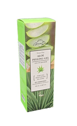 Aloe peeling gel 100ml yuz uchun grace day peeling gel