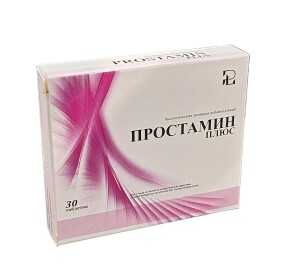 Prostamin plyus tabletkalari №30