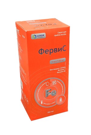 Fervis 5ml / 130mg siropi 150ml