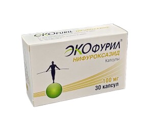 Экофурил капсулы 100мг №30