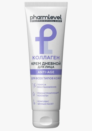Пҳармлевел анти-аге коллаген юз креми кунлик 75мл