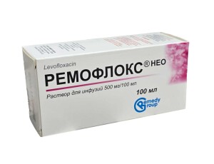Remoflox Neo infuzion eritmasi 500 mg / 100ml